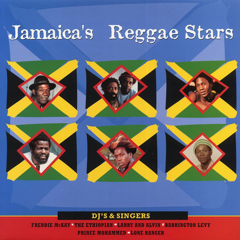 Barrington Levy, Freddie McKay, The Ethiopian, Etc. - Jamaica's Reggae Stars: DJ's & Singers (FIRST PRESS) (orig. press) - Vinyl LP