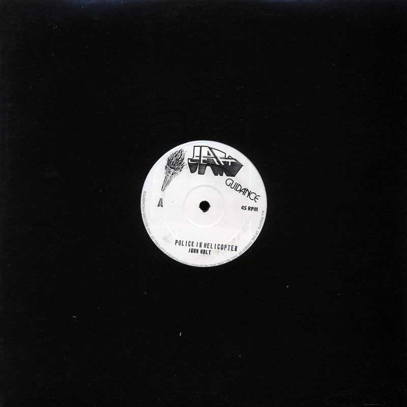 John Holt - Police In Helicopter; Roots Radics - Version  /  John Holt - Youths Pon The Corner (Extended Mix) (rhythm: "Police In Helicopter") - 12"