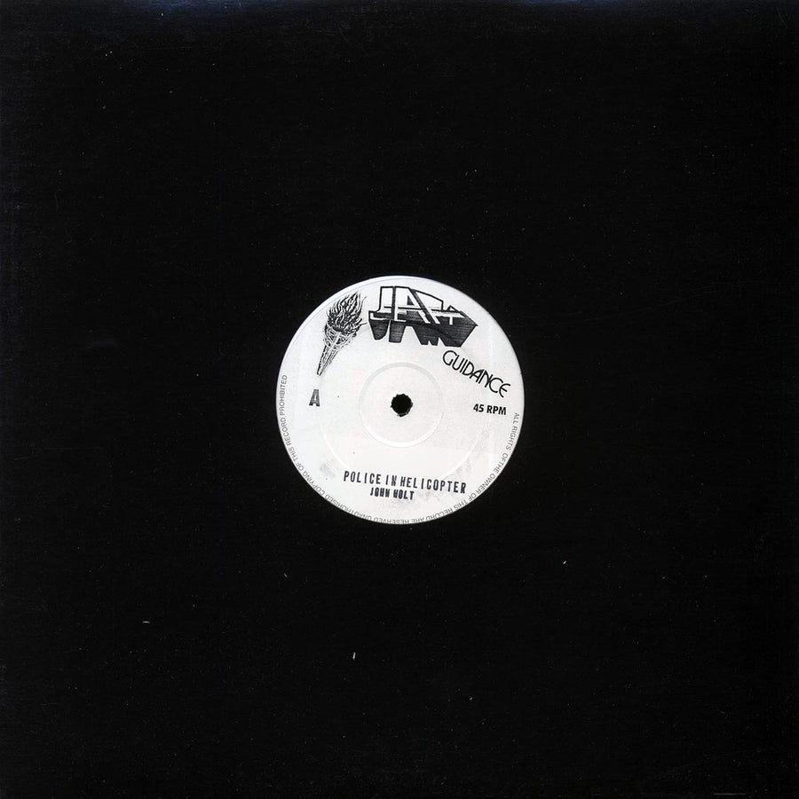 John Holt - Police In Helicopter; Roots Radics - Version  /  John Holt - Youths Pon The Corner (Extended Mix) (rhythm: "Police In Helicopter") - 12", 12"