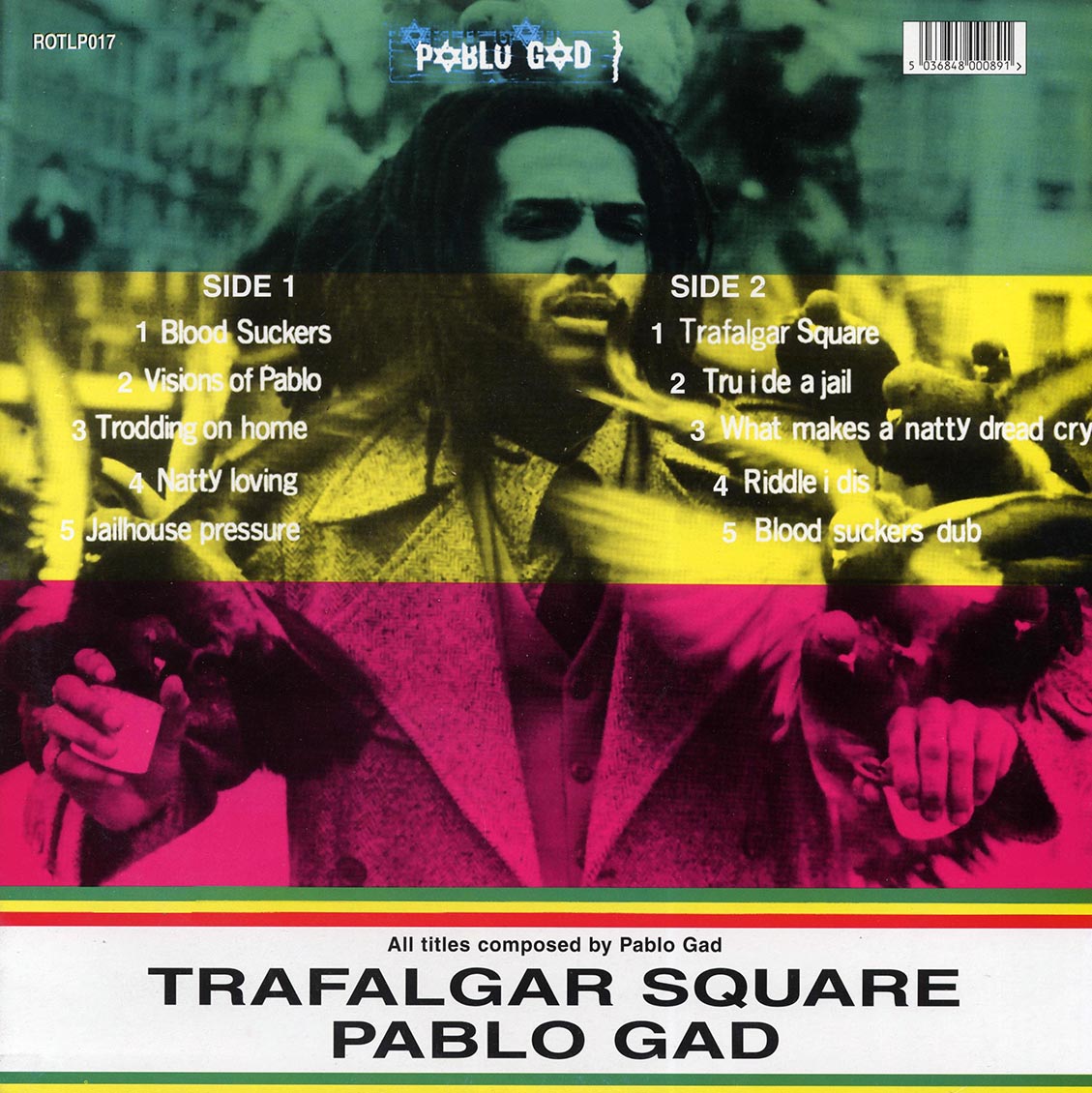 Pablo Gad - Trafalgar Square - Vinyl LP, LP