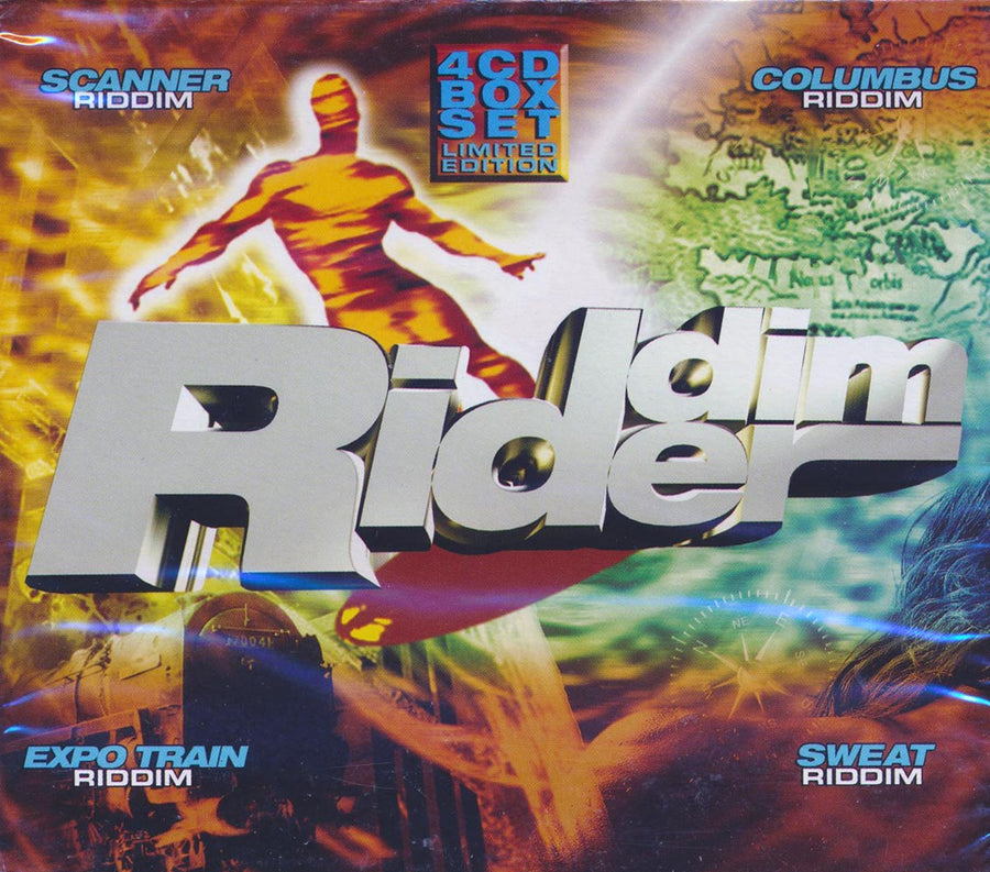 Sizzla, Capleton, Luciano, Etc. - Riddim Rider 4 CD Box Set (70 tracks) (4xCD) -- CD