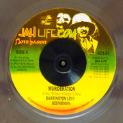 Barrington Levy, Beenie Man - Murderation  /  Version (rhythm: "Murderer / Hot Milk") (colored vinyl) - 7"