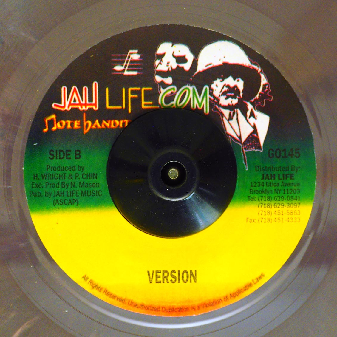 Barrington Levy, Beenie Man - Murderation  /  Version (rhythm: "Murderer / Hot Milk") (colored vinyl) - 7", 7"