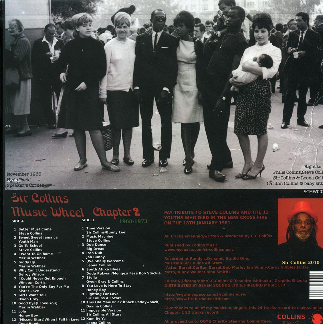 Sir Collins, Delroy Wilson, Honey Boy, Etc. - Sir Collins Music Wheel Chapter 2 - Vinyl LP, LP