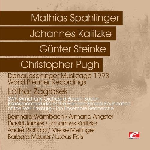 Donaueschinger Musiktage 1993 -- CD