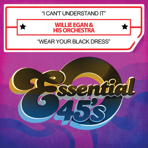 I Can't Understand It -- Willie Egan, CD