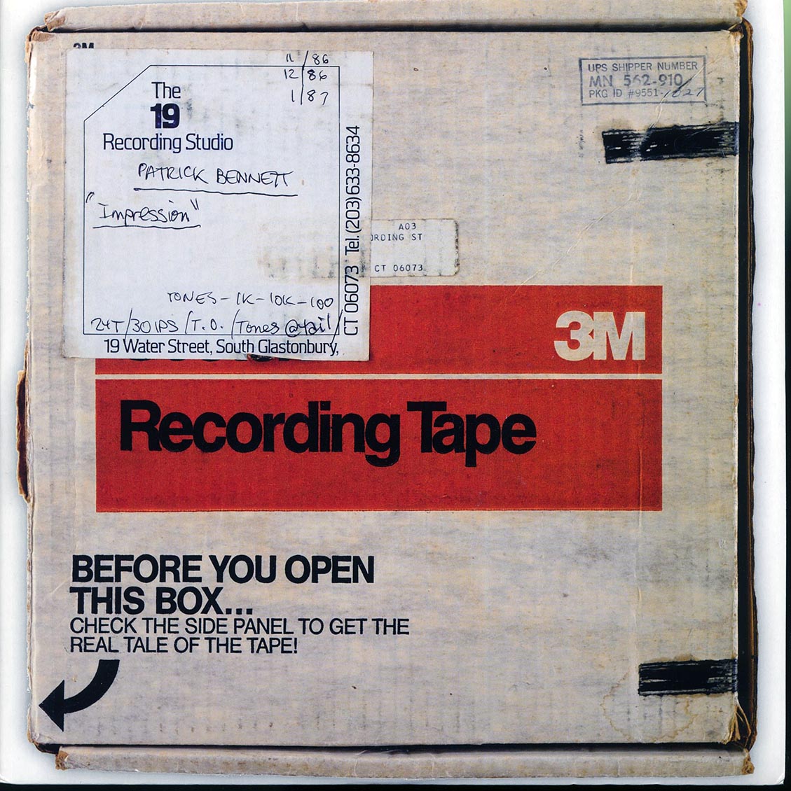 Zen Bow - Impression; Instrumental  /  Dub Mix (2012 FIRST PRESS) - 12"