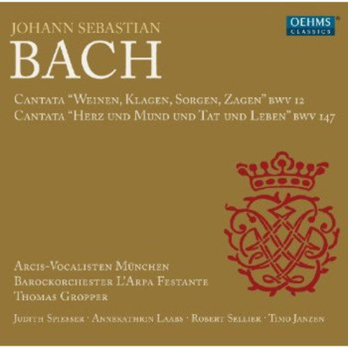 Cantatas -- Bach,J.S. / Arcis-Vocalisten Munich / Janzen, CD