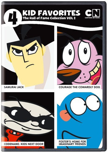 4 Kid Favorites Cartoon Network Hall Of Fame 2, 4 Kid Favorites Cartoon Network Hall Of Fame 2, DVD