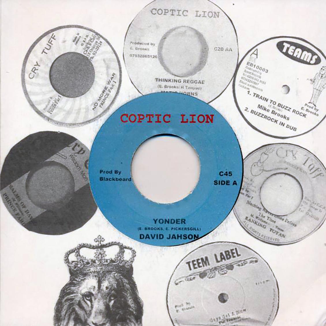 David Jahson - Yonder  /  Version (rhythm: "Declaration Of Rights") - 7"