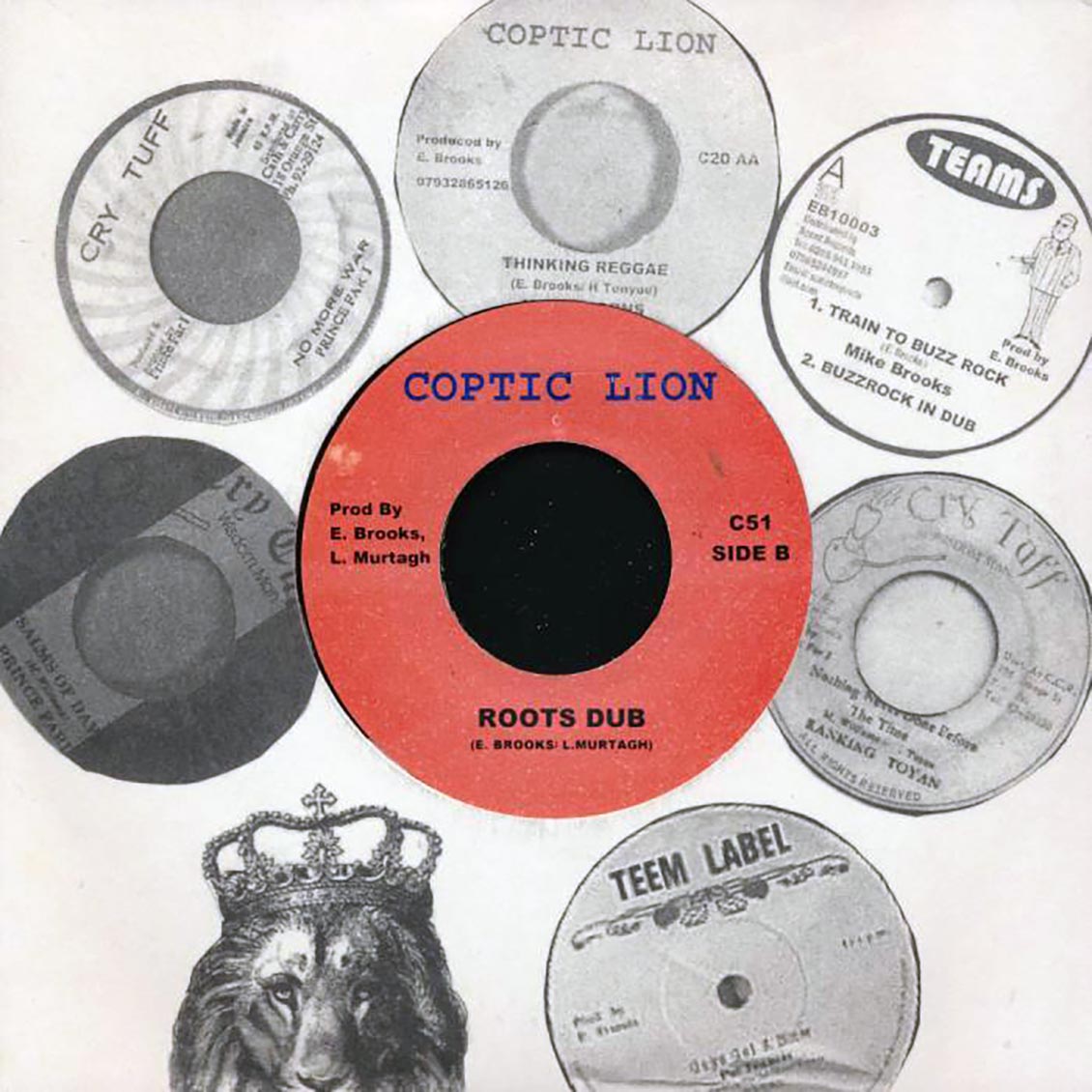 R Zee Jackson - Roots Man  /  Version (rhythm: "Roots Man") - 7", 7"