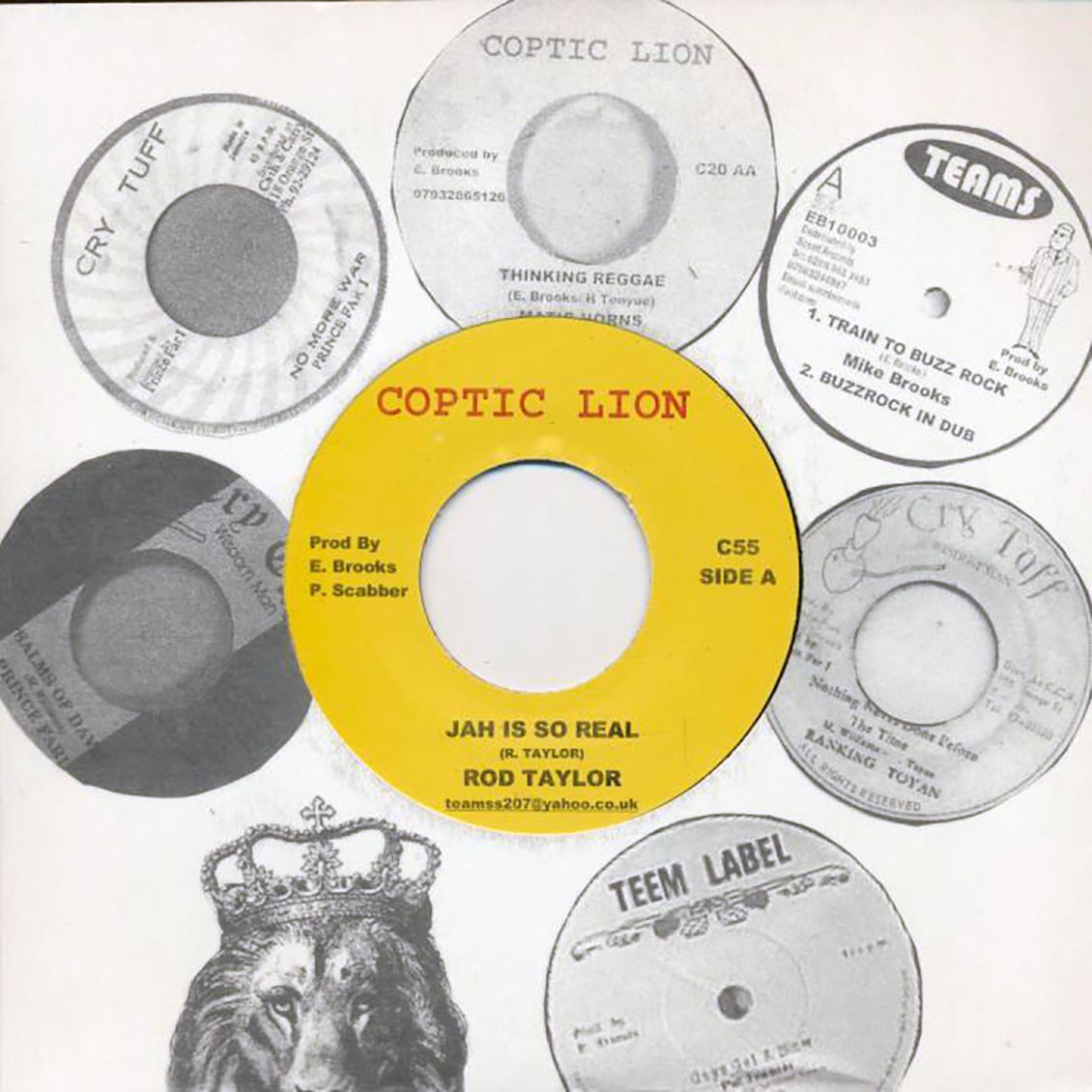 Rod Taylor - Jah Is So Real  /  Rod Taylor - Love Is Not A Toy - 7"