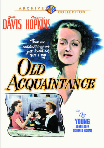 Old Acquaintance, Old Acquaintance, DVD