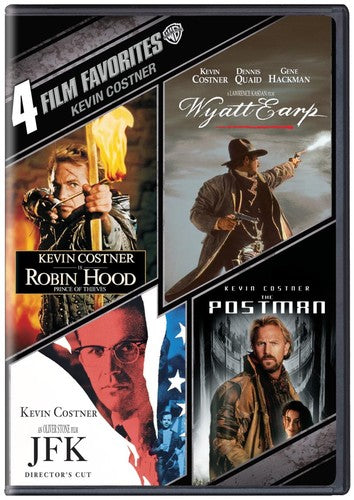 4 Film Favorites: Kevin Costner Drama, 4 Film Favorites: Kevin Costner Drama, DVD