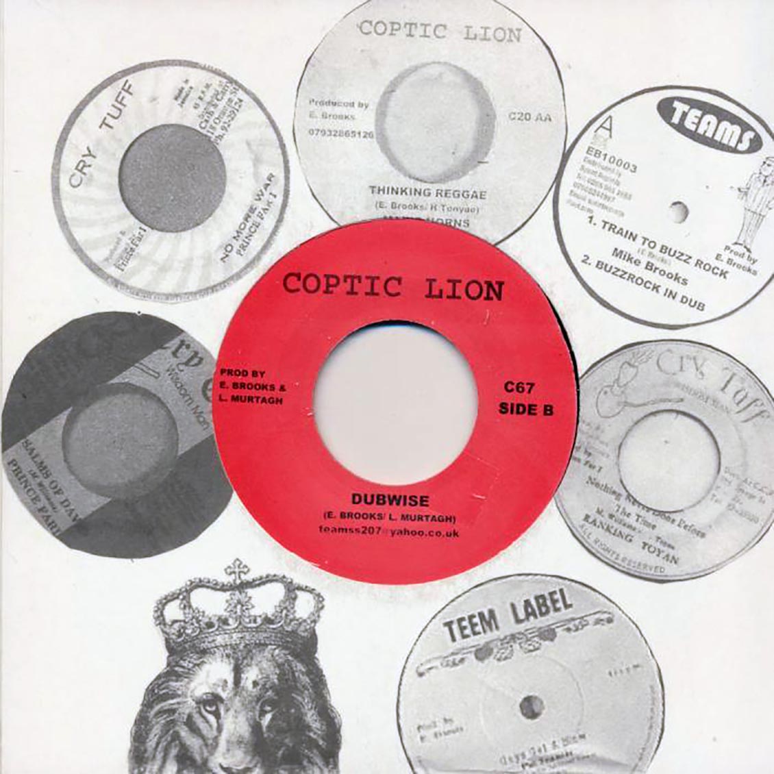 Thriller King - Get Up Stand Up  /  Version (rhythm: "Mike Brooks - Lead Us Jah") - 7", 7"