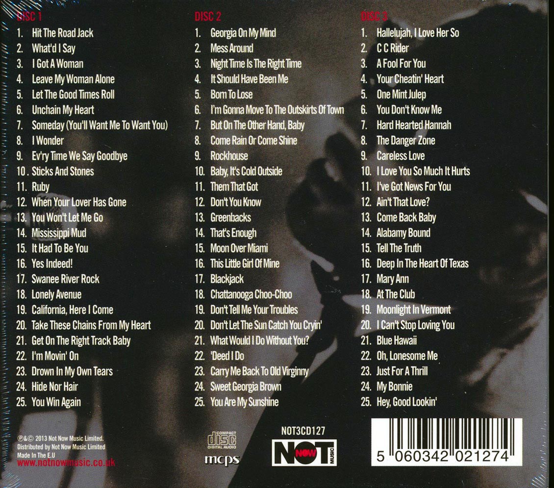 Ray Charles - The Ultimate Collection (75 tracks) (3xCD) (deluxe 3-fold digipak) - CD, CD