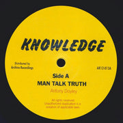 Knowledge - Man Talk Truth (Extended Mix)  /  Knowledge - Let Us All (Extended Mix) - 12"