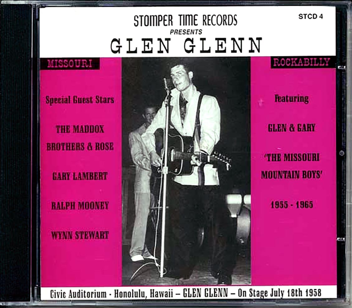 Glen Glenn - Stomper Time Records Presents: Missouri Rockabilly 1955-1965 - CD