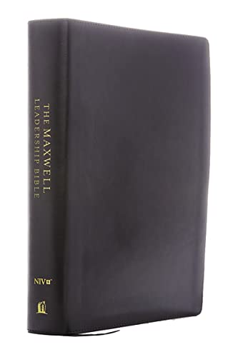 Niv, Maxwell Leadership Bible, 3rd Edition, Premium Bonded Leather, Burgundy, Comfort Print -- John C. Maxwell, Bible