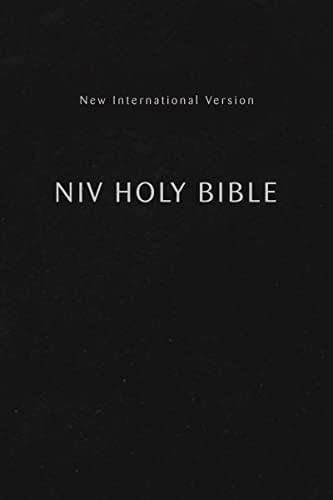 Niv, Holy Bible, Compact, Paperback, Black, Comfort Print -- Zondervan, Bible