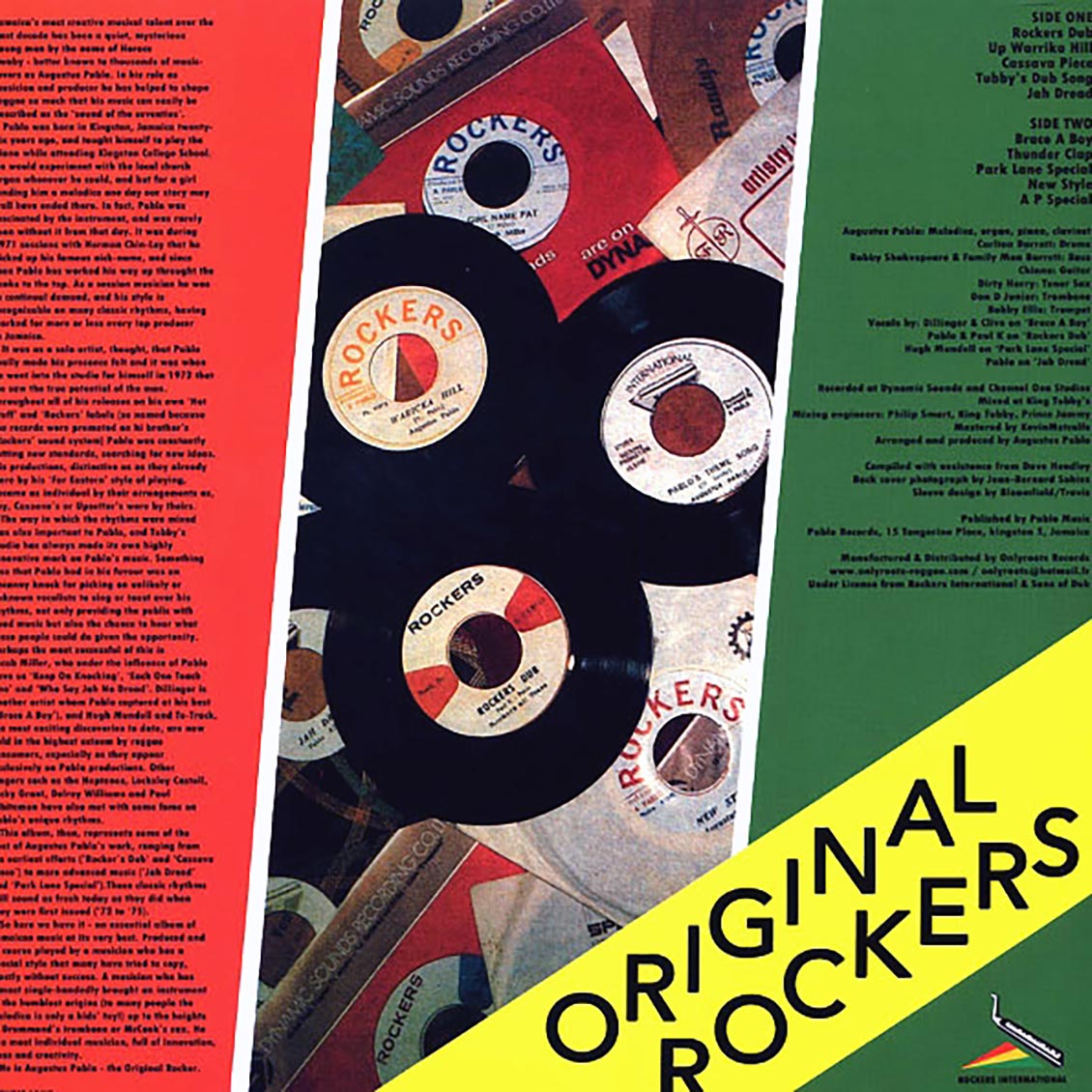 Augustus Pablo - Original Rockers - Vinyl LP, LP