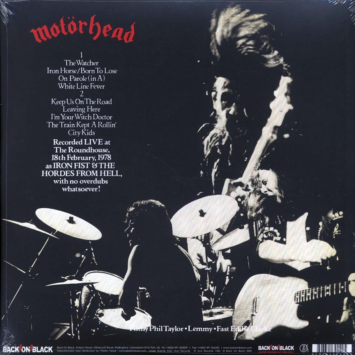 Motorhead - What's Words Worth? Recorded Live 1978 (180g) (colored vinyl) - Vinyl LP, LP