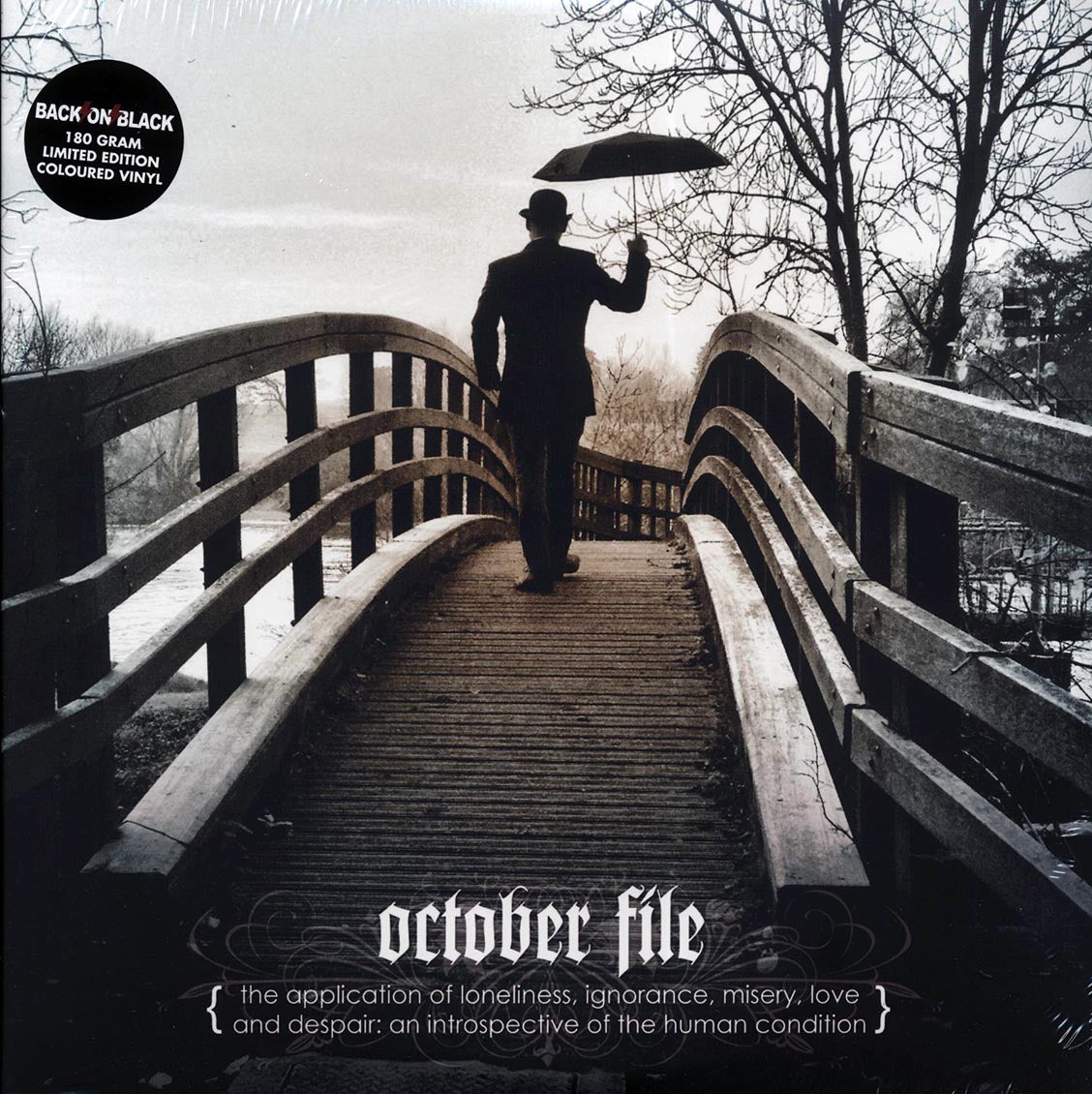 October File - The Application Of Loneliness, Ignorance, Misery, Love And Despair: An Introspective Of The Human Condition (2xLP) (180g) (colored vinyl) - Vinyl LP