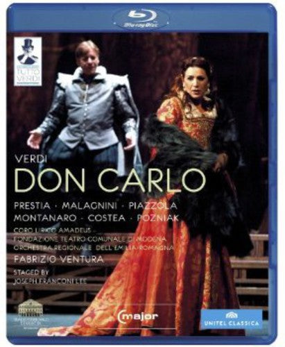 Don Carlo -- Verdi / Prestia / Malagnini / Piazzola / Montanaro, Blu-ray
