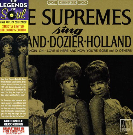 Sing Holland Dozier Holland, Supremes, CD