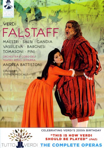 Falstaff -- Verdi / Maestri / Salsi / Gandia / Battistoni, DVD