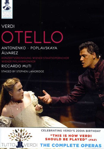 Otello -- Verdi / Antonenko / Costello / Vienna Pco / Muti, DVD