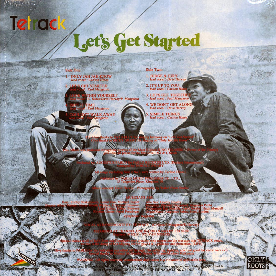 Tetrack - Let's Get Started - Vinyl LP, LP