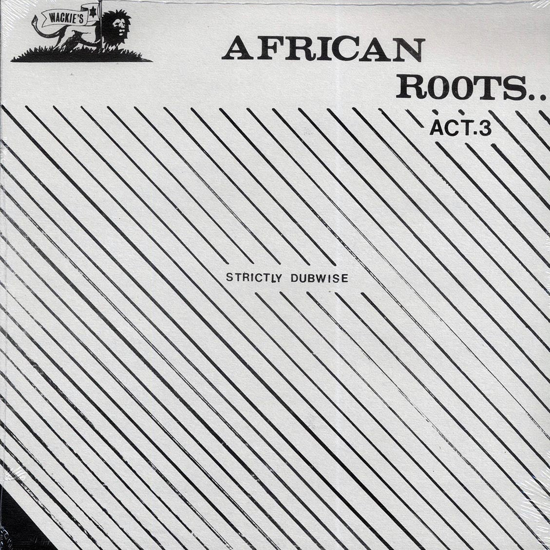 Wackie's - African Roots Act 3 - Vinyl LP