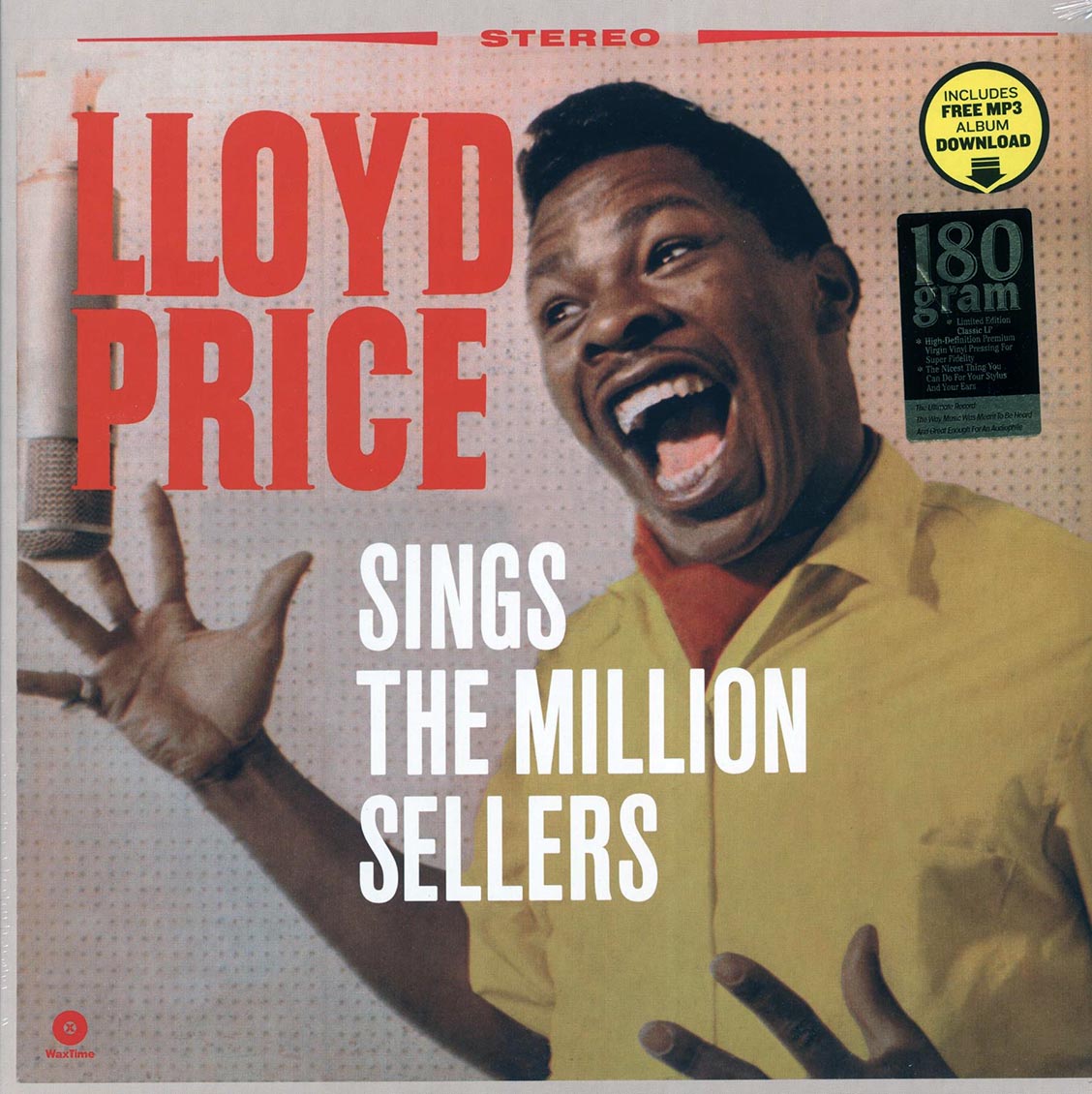 Lloyd Price - Sings The Million Sellers (+bonus track) (ltd. ed.) (180g) - Vinyl LP