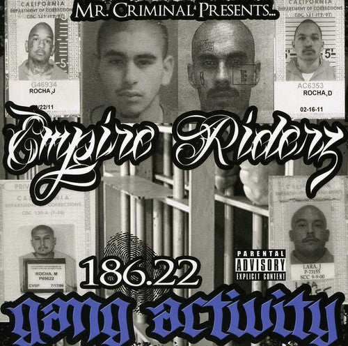 186.22 Gang Activity -- Empire Riderz, CD