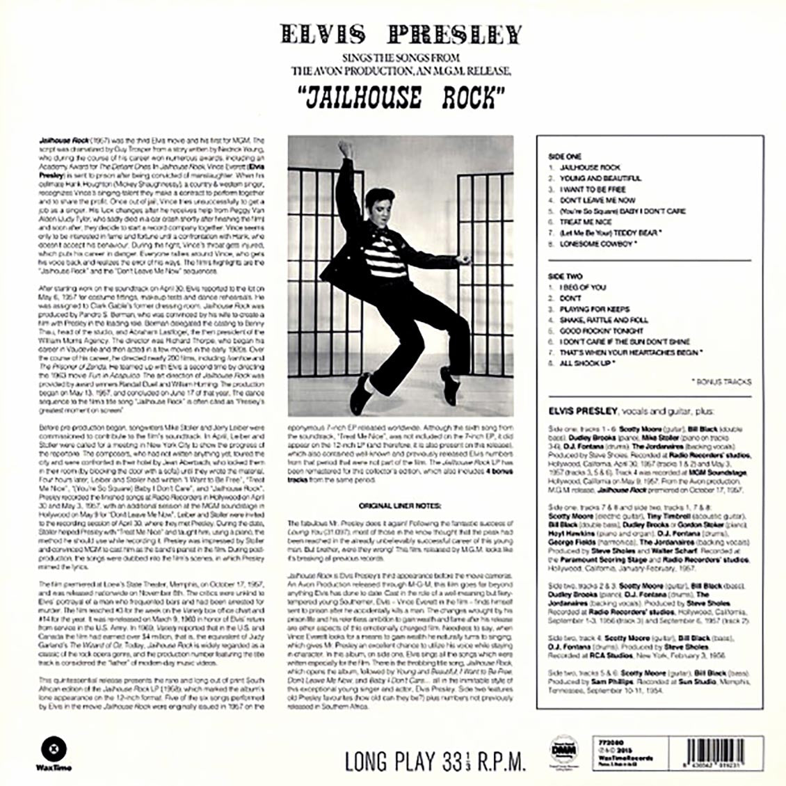 Elvis Presley - Jailhouse Rock (DMM) (ltd. ed.) (180g) (High-Def VV) - Vinyl LP, LP