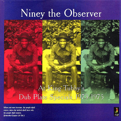 Niney The Observer - Niney The Observer At King Tubby's: Dub Plate Specials (180g) - Vinyl LP, LP