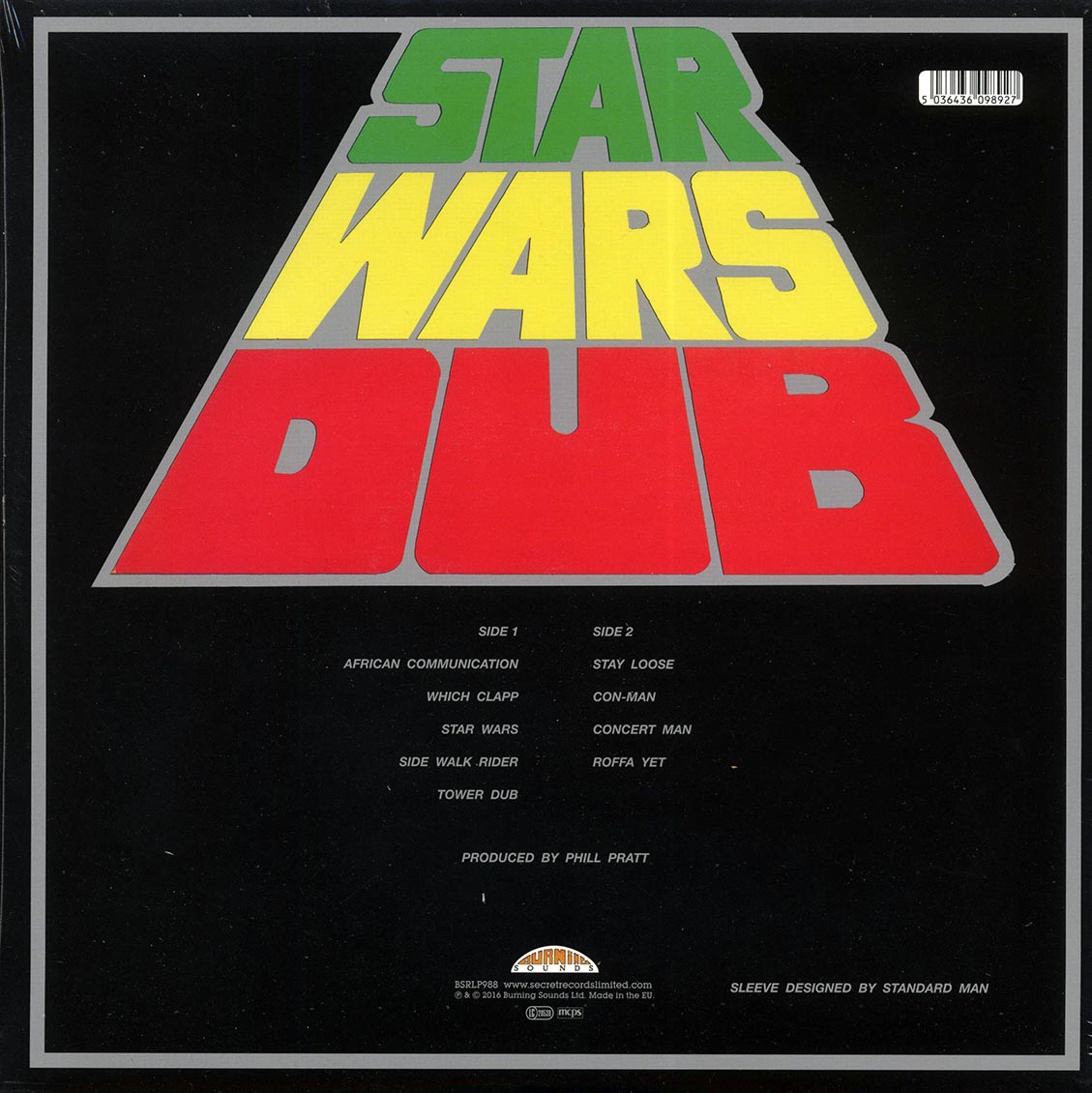 Phil Pratt - Star Wars Dub (RSD 2016) (180g) - Vinyl LP, LP