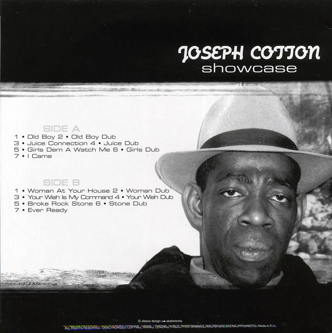 Joseph Cotton - Showcase - Vinyl LP, LP