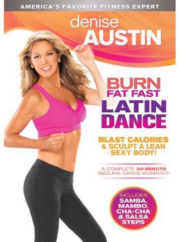 Denise Austin: Burn Fat Fast Latin Dance, Denise Austin: Burn Fat Fast Latin Dance, DVD
