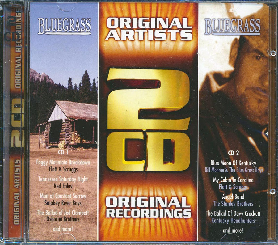 Bill Monroe, Smokey River Boys, Red Foley, Grandpa Jones, Etc. - Bluegrass (20 tracks) (2xCD) -- CD