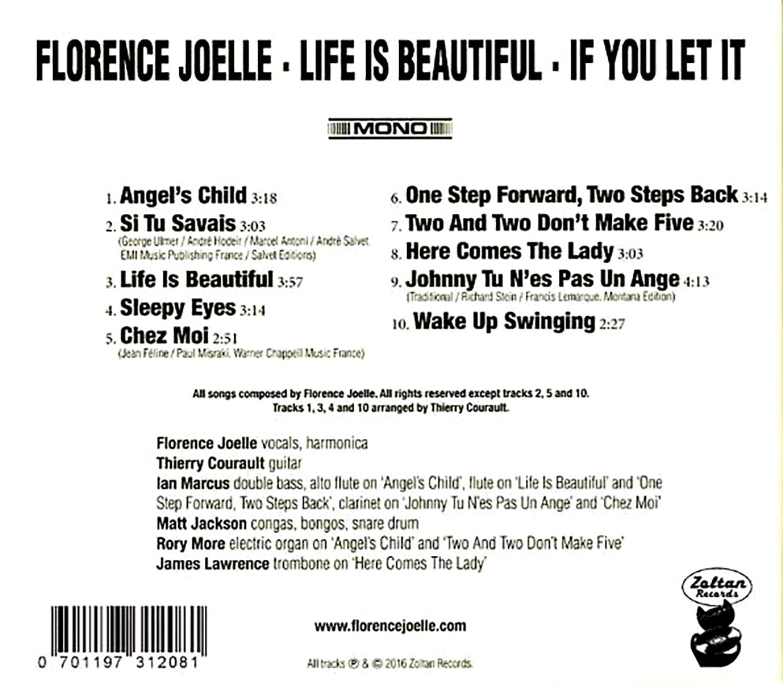 Florence Joelle - Life Is Beautiful - CD, CD