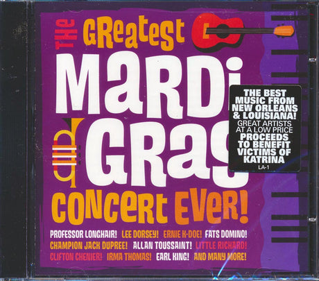 Fats Domino, Leo Dorsey, Allan Toussaint, Etc. - The Greatest Mardi Gras Concert Ever! - CD, CD