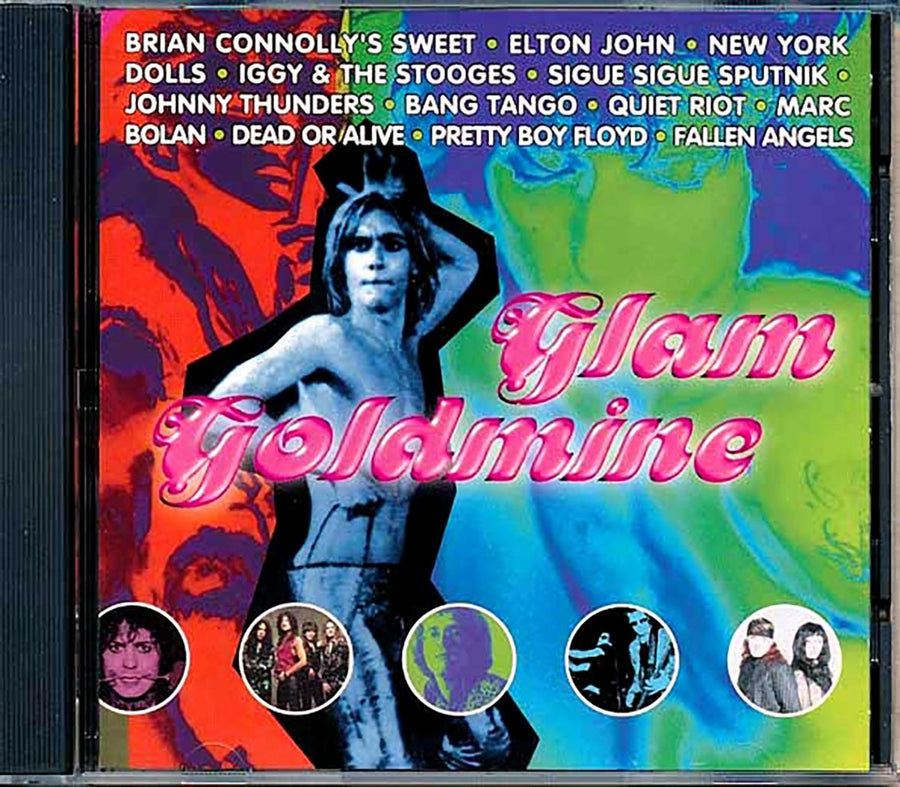 Elton John, Iggy & The Stooges, Quiet Riot, Etc. - Glam Goldmine (marked/ltd stock) -- CD