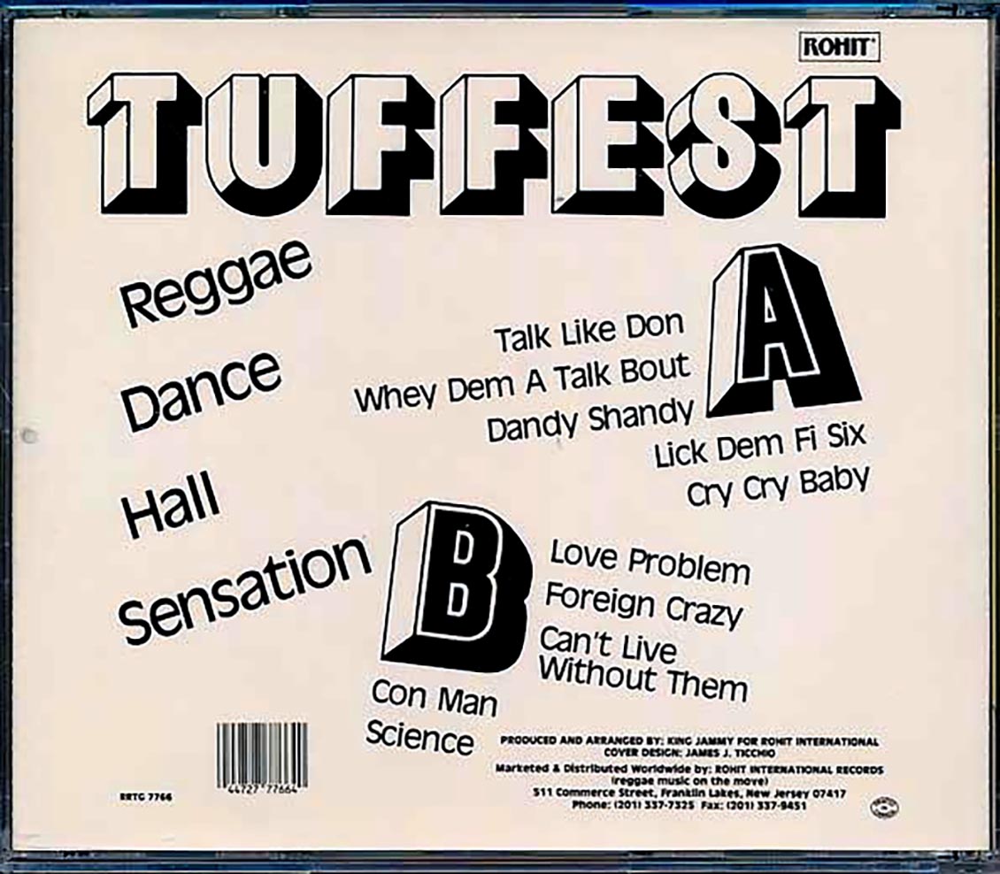 Tuffest - Reggae Dance Hall Sensation - CD, CD