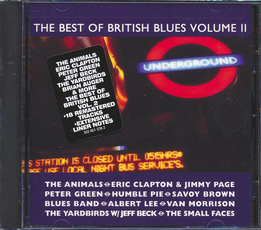 Eric Clapton, The Yardbirds, Jeff Beck, The Animals, Jimmy Page, Etc. - Best Of British Blues 2 (marked/ltd stock) -- CD