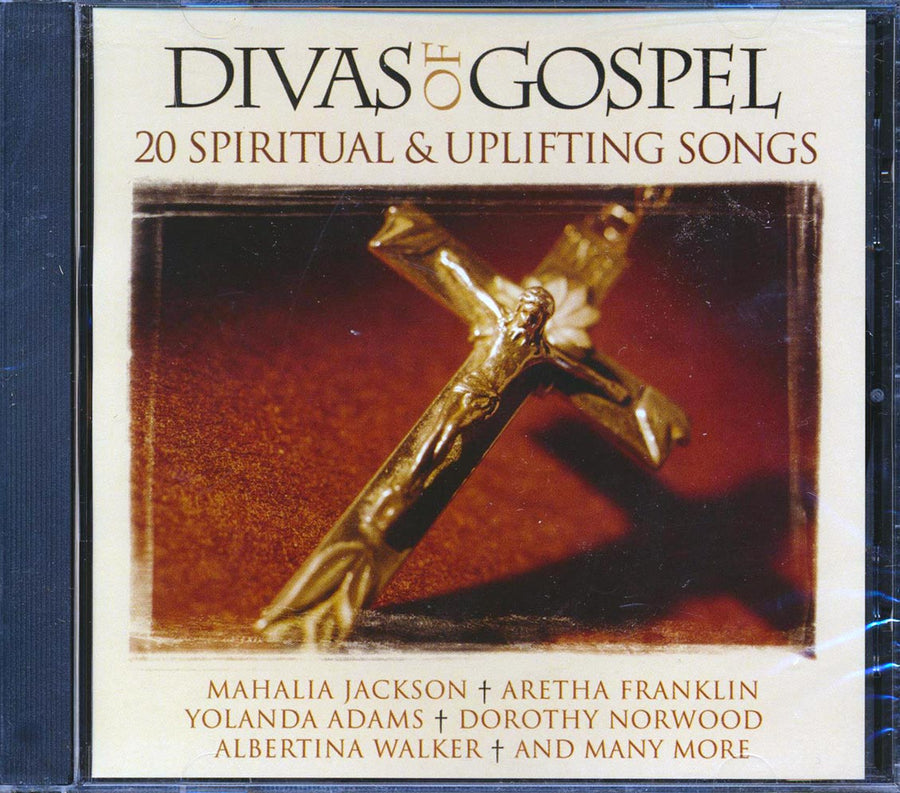 Aretha Franklin, Mahalia Jackson, Yolanda Adams, Etc. - Divas Of Gospel: 18 Spiritual & Uplifting Songs (marked/ltd stock) -- CD