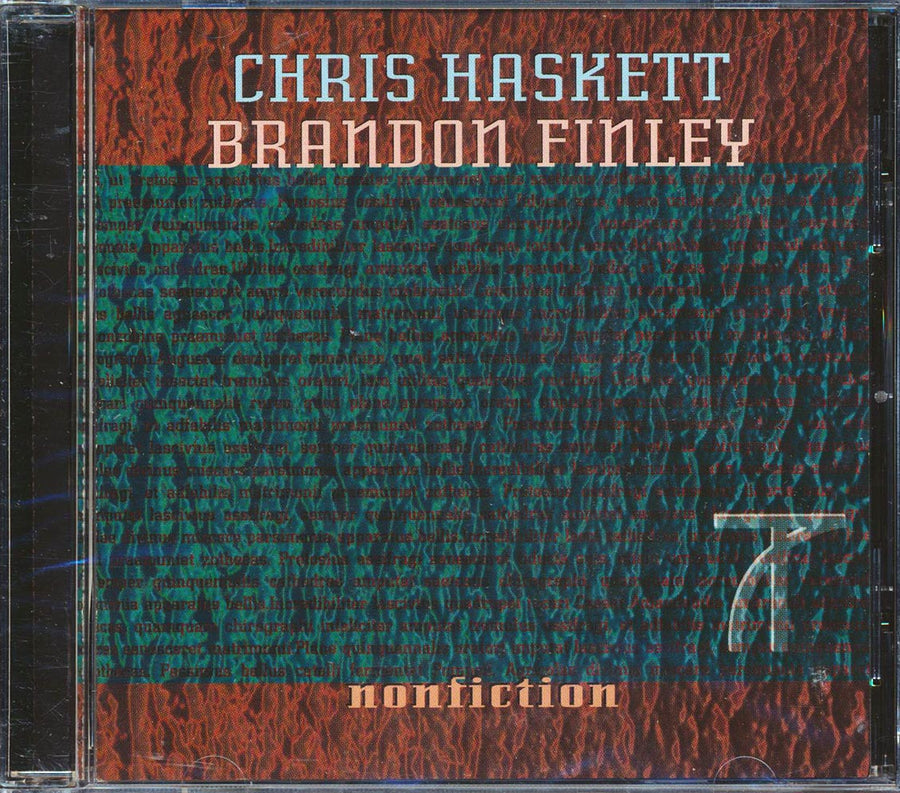 Chris Haskett, Brandon Finley - Nonfiction (marked/ltd stock) -- CD