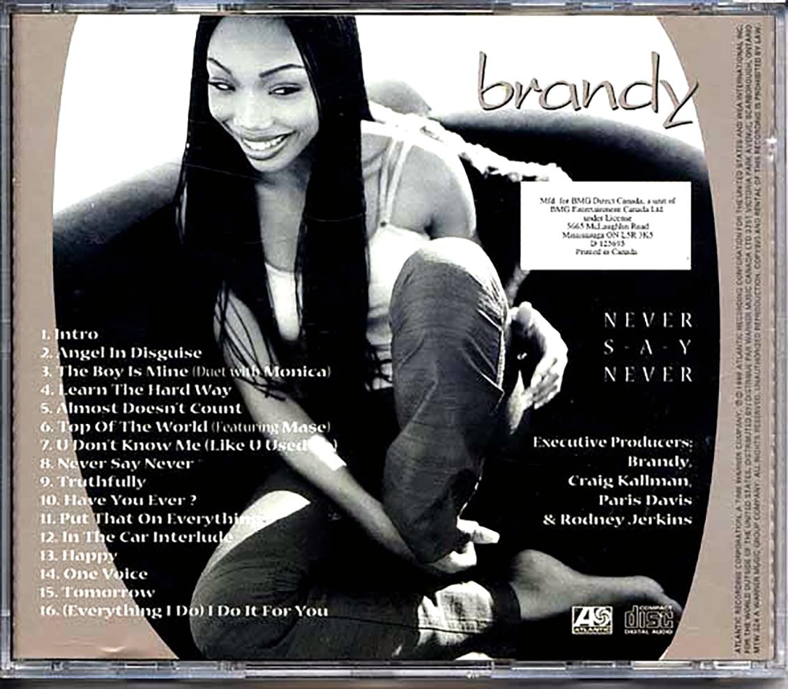 Brandy - Never Say Never - CD, CD