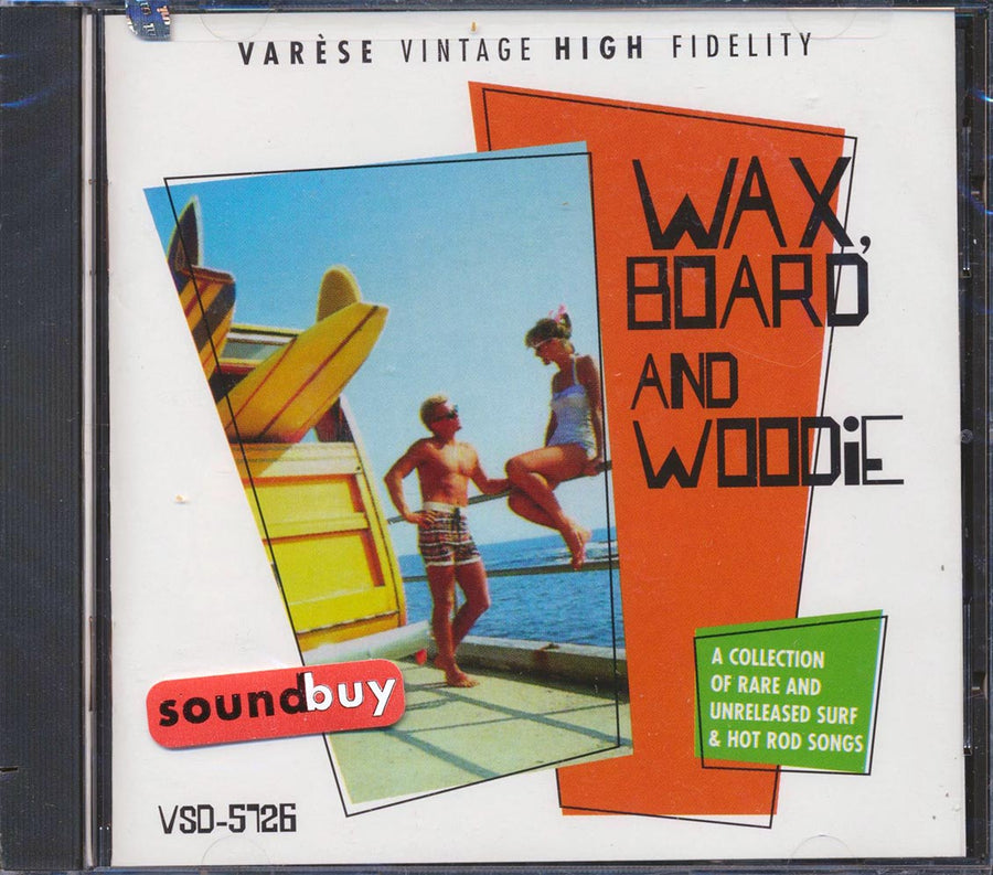 Willie & The Wheels, The Blazers, The Rondels, The Surfaris, Etc. - Wax Board & Woodie: Surf & Hot Rod Songs (marked/ltd stock) -- CD